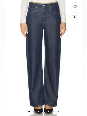 rag & bone Featherweight Logan Wide Leg denim 25 in Wellbrook, like-new, worn 1x